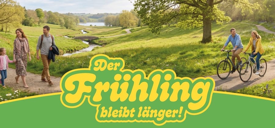 Der Frühling bleibt länger!